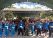 Pakum Satgas Yonkav 6 NK Bekali Calon Anggota THS-THM dengan Materi Menjaga Keutuhan NKRI di Perbatasan