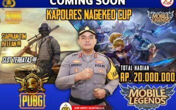 Meriahkan HUT ke-78 Polri, Polres Nagekeo Gelar Lomba Esport PUBG dan Mobile Legend