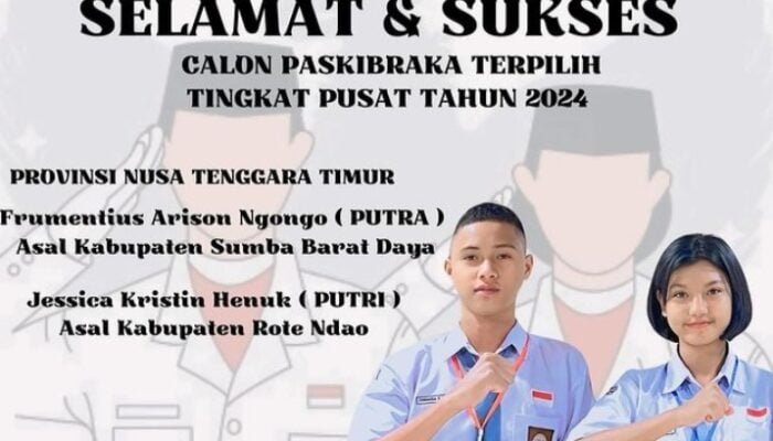 Dua Pelajar NTT Lolos Calon Paskibraka Nasional Tahun 2024