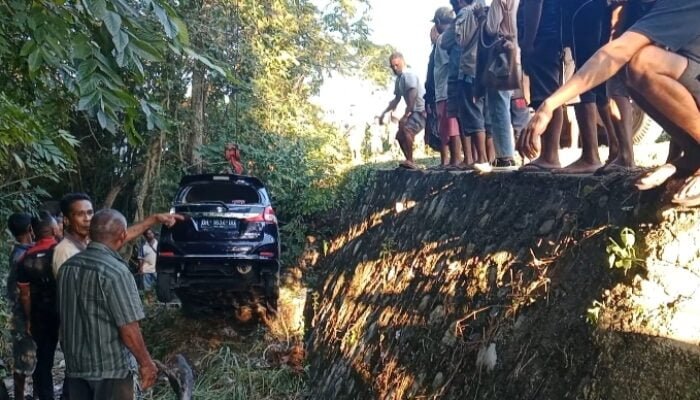 Suzuki R3 Terjun ke Jurang Kali Koko Bansone Kefamenanu-TTU