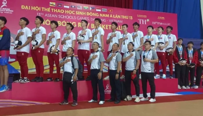 Tim Basket Putra Indonesia Cetak Sejarah, Raih Emas di ASEAN School Games