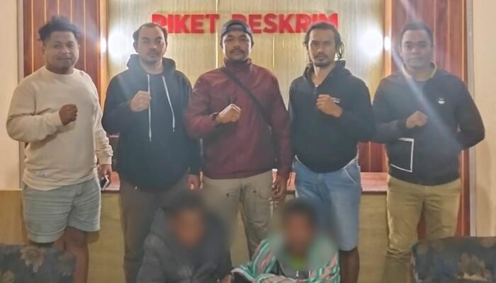 Buser Polres TTU Tangkap Dua Warga Nansean TTU, Diduga Curi Ternak Sapi Warga