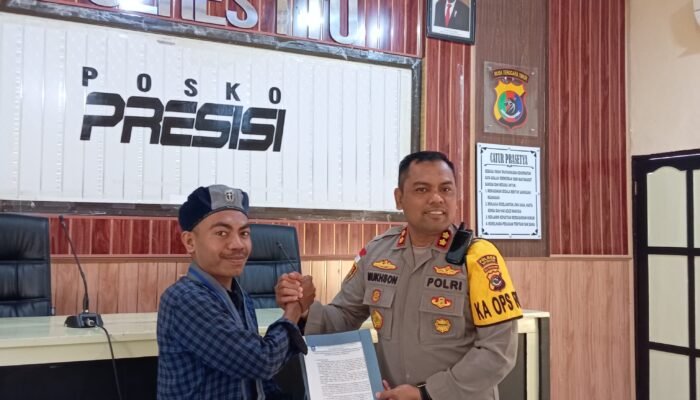 GMKI Kefamenanu Datangi Polres TTU dan Bicarakan Isu Krusial ini