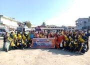 Aksi Peduli Lingkungan, Jaksa Kejari TTU Turun Bersihkan Sampah di Terminal Kefamenanu