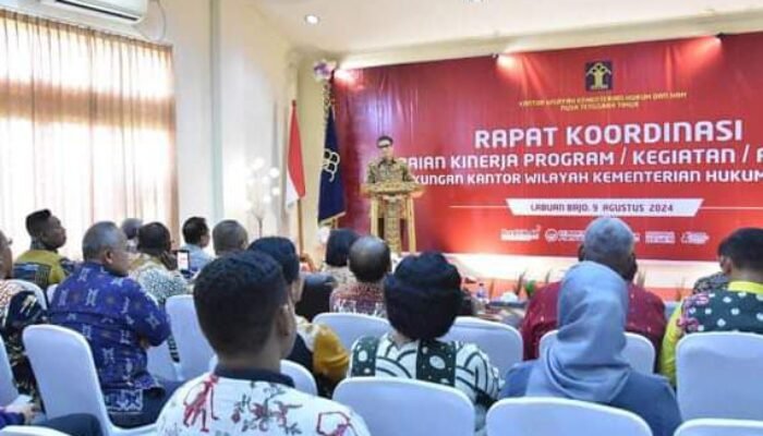 Kerutan Kefamenanu Ikut Rakor Capaian Kinerja Kanwil Kemenkumham NTT