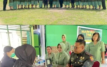 Hari Juang TNI AD, Kodim 1618/TTU Gelar Upacara dan Donor Darah